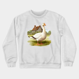 White Goose Crewneck Sweatshirt